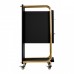 Hairdressing Trolley GABBIANO SOLO Black-Gold